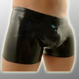 Men's Tight Boxer High Elasticity Latex Underwear