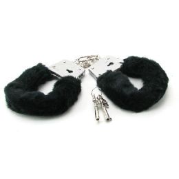 Beginner&#039;s Furry Cuffs - Black