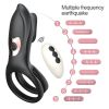 Remote Control Vibrating Penis Cock Ring Sex Toys Clitoris Vibrator Delay Male Lock Masturbator