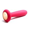 Bullet type vibrator sex toys for men and women; heated remote control anal plug vibrator