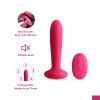 Bullet type vibrator sex toys for men and women; heated remote control anal plug vibrator